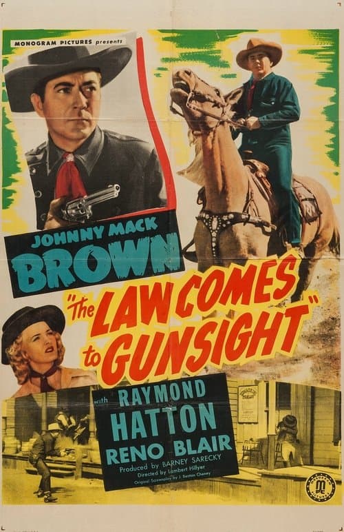 The Law Comes to Gunsightのポスター