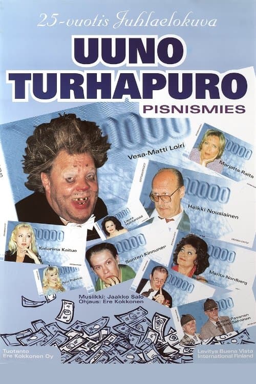Johtaja Uuno Turhapuro pisnismiesのポスター