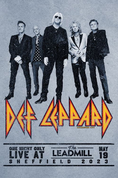 Def Leppard: One Night Only - Live At The Leadmillのポスター