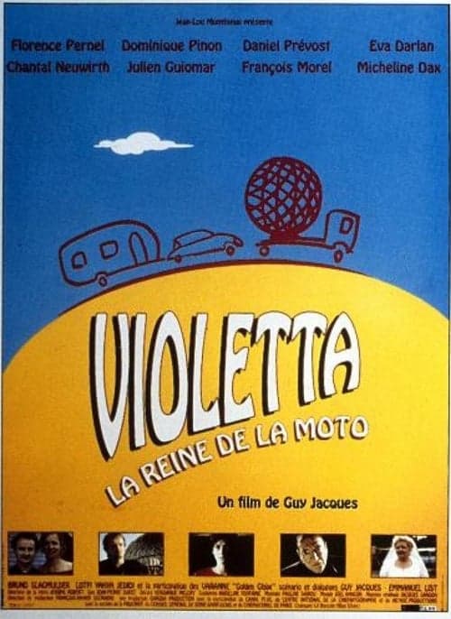 Violetta, la reine de la motoのポスター