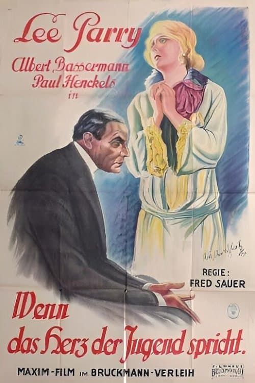 Wenn das Herz der Jugend sprichtのポスター