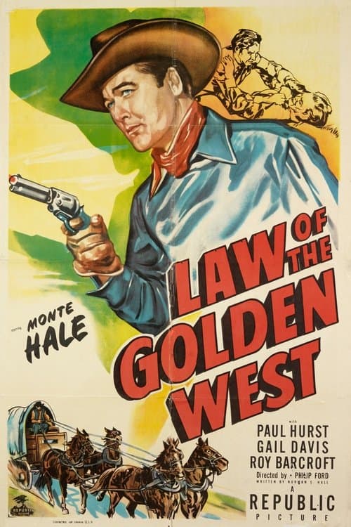 Law of the Golden Westのポスター