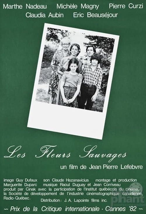Les fleurs sauvagesのポスター