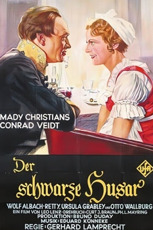 Der schwarze Husarのポスター