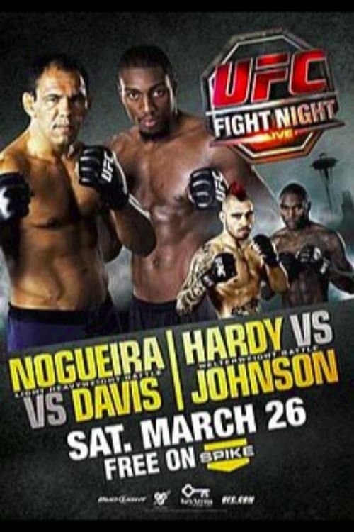UFC Fight Night 24: Nogueira vs. Davisのポスター