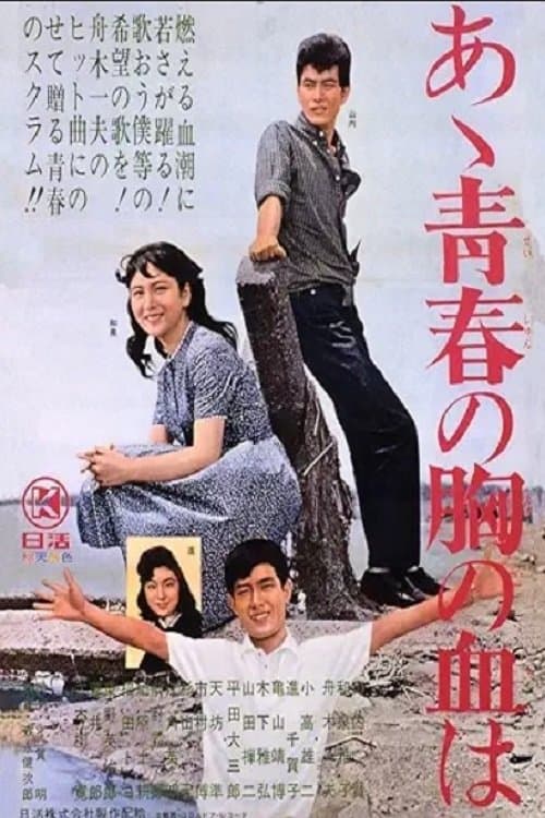 あゝ青春の胸の血はのポスター