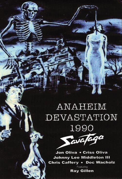 Savatage: Anaheim Devastation 1990のポスター
