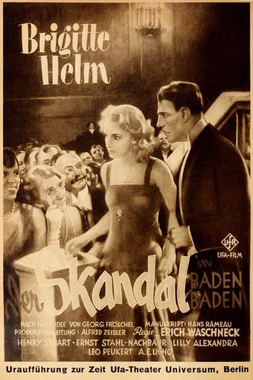 Skandal in Baden-Badenのポスター