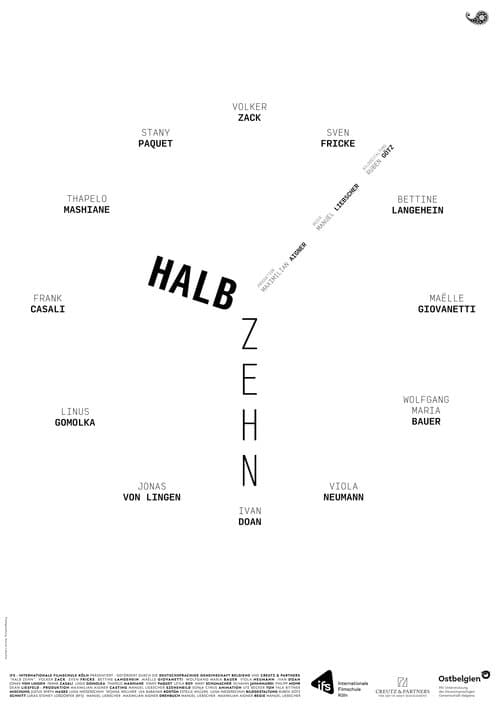 Halb Zehnのポスター
