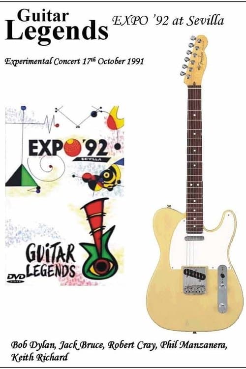 Guitar Legends EXPO '92 at Sevilla - The Experimental Nightのポスター