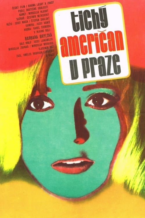 Tichý Američan v Prazeのポスター