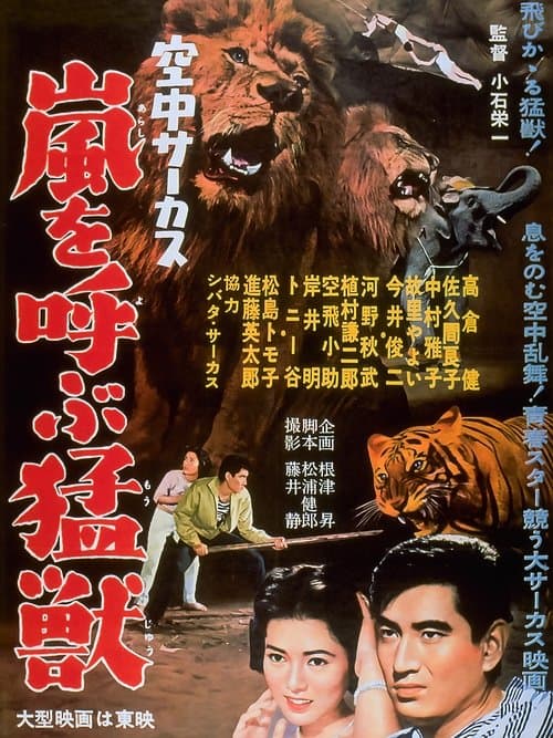 空中サーカス　嵐を呼ぶ猛獣のポスター