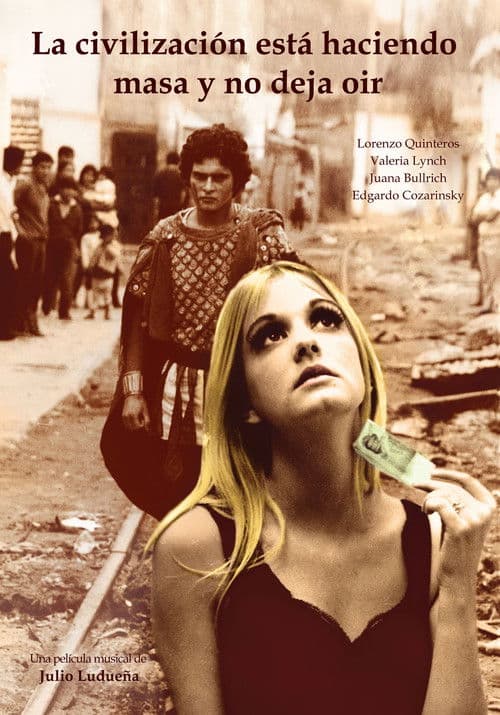 La civilización está haciendo masa y no deja oírのポスター