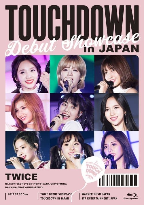 Twice Debut Showcase "Touchdown In Japan"のポスター