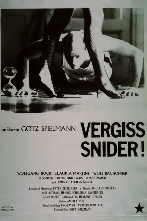 Vergiss Sneider!のポスター