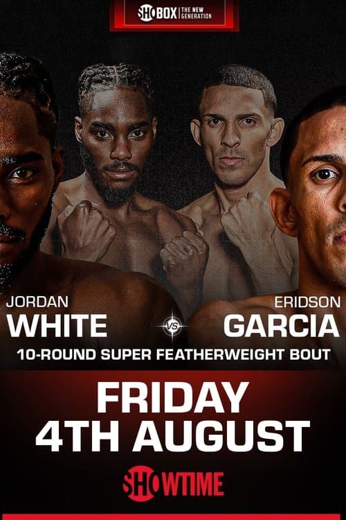 Jordan White vs. Eridson Garciaのポスター