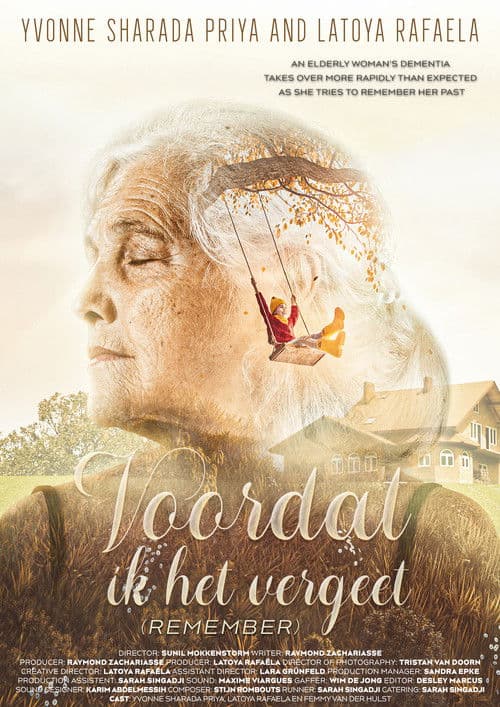 Voordat ik het vergeetのポスター