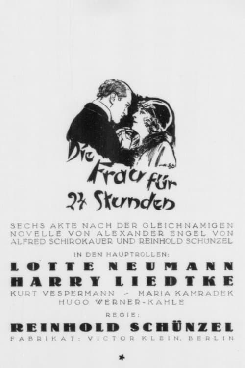 Die Frau für 24 Stundenのポスター