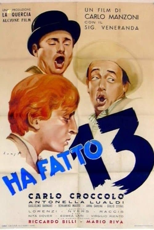Ha fatto 13のポスター