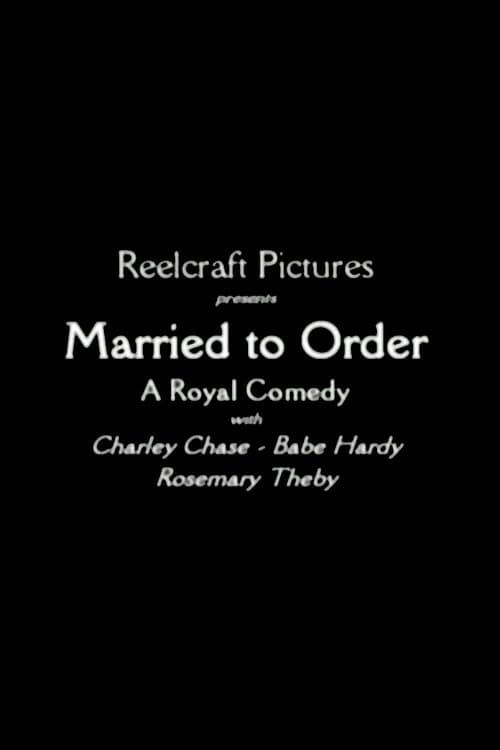 Married to Orderのポスター