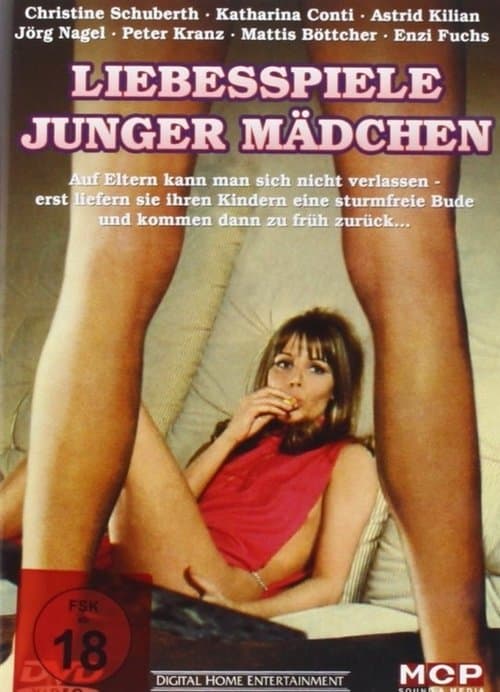 Liebesspiele junger Mädchenのポスター