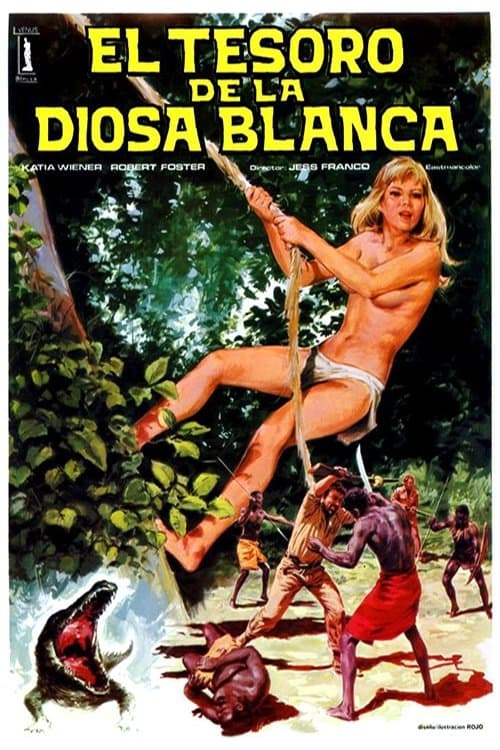 El tesoro de la diosa blancaのポスター