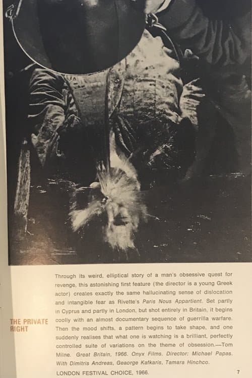 The Private Rightのポスター