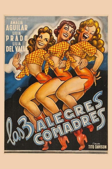 Las tres alegres comadresのポスター