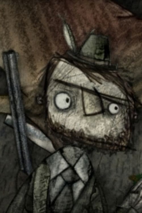 女の子と猟師のポスター