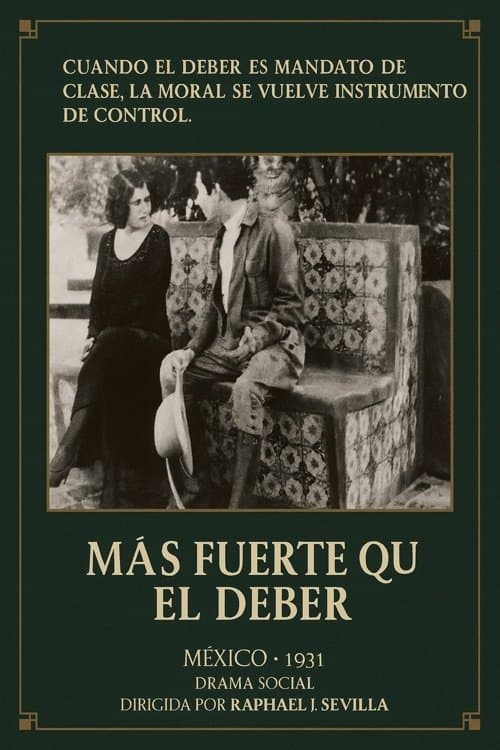 Más fuerte que el deberのポスター