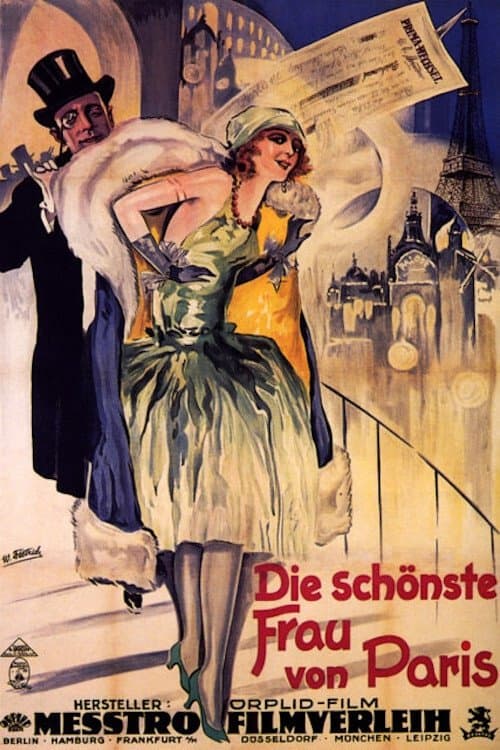 Die schönste Frau von Parisのポスター