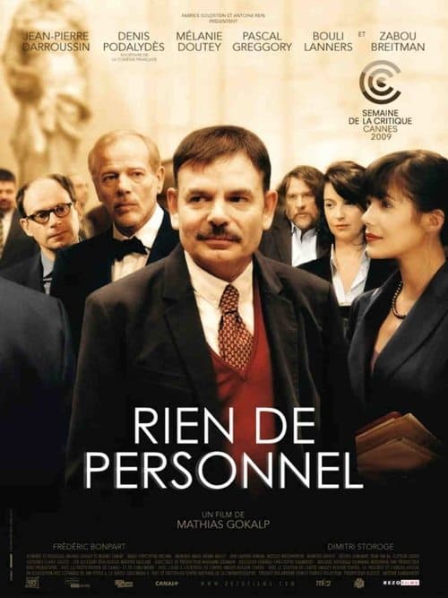Rien de personnelのポスター