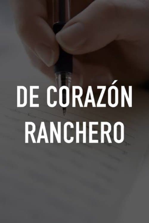 De corazón rancheroのポスター