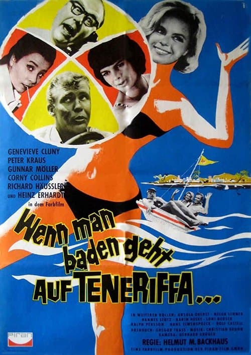 Wenn man baden geht auf Teneriffaのポスター