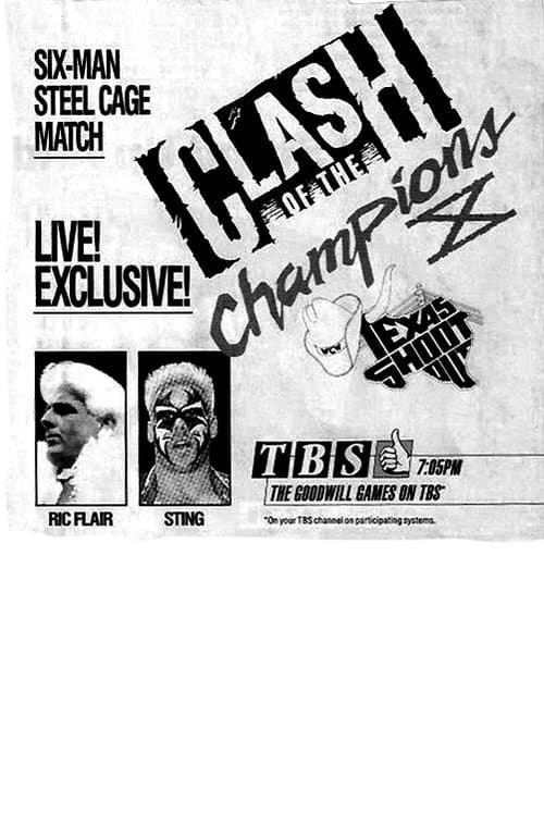 NWA Clash of The Champions X: Texas Shootoutのポスター