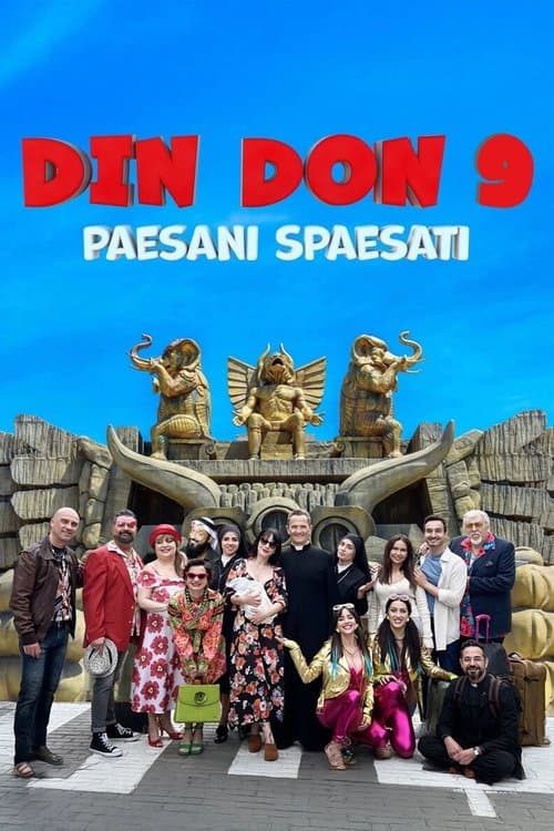 Din Don 9 - Paesani spaesatiのポスター