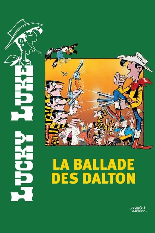 Lucky Luke: La Ballade des Daltonのポスター