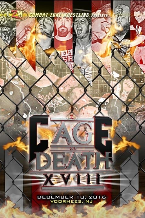 CZW Cage of Death 18のポスター