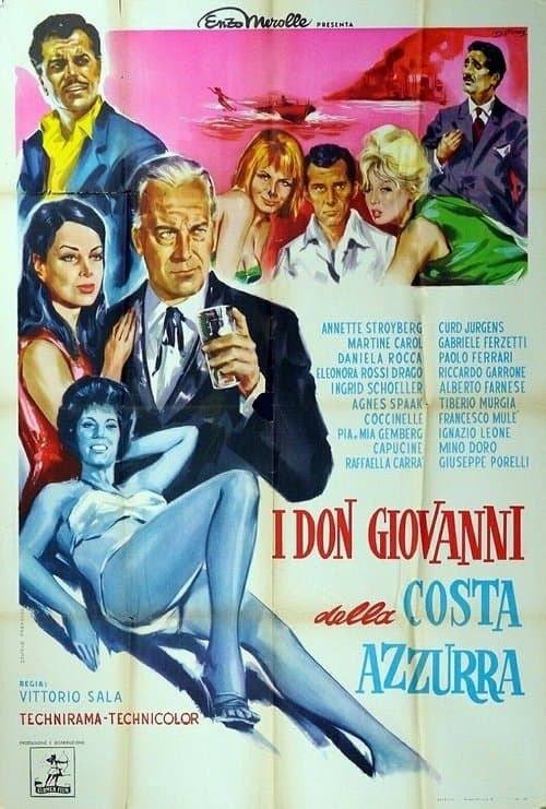 I don Giovanni della Costa Azzurraのポスター