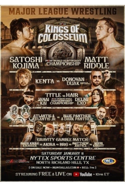 MLW Kings of Colosseum 2025のポスター