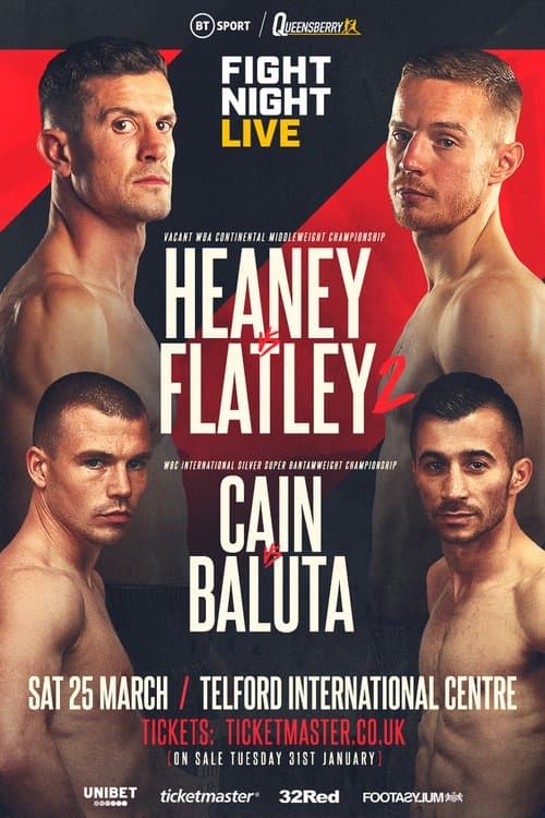 Nathan Heaney vs. Jack Flatley IIのポスター