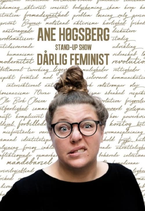 Ane Høgsberg: Dårlig Feministのポスター