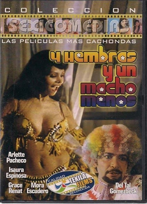 4 hembras y un macho menosのポスター