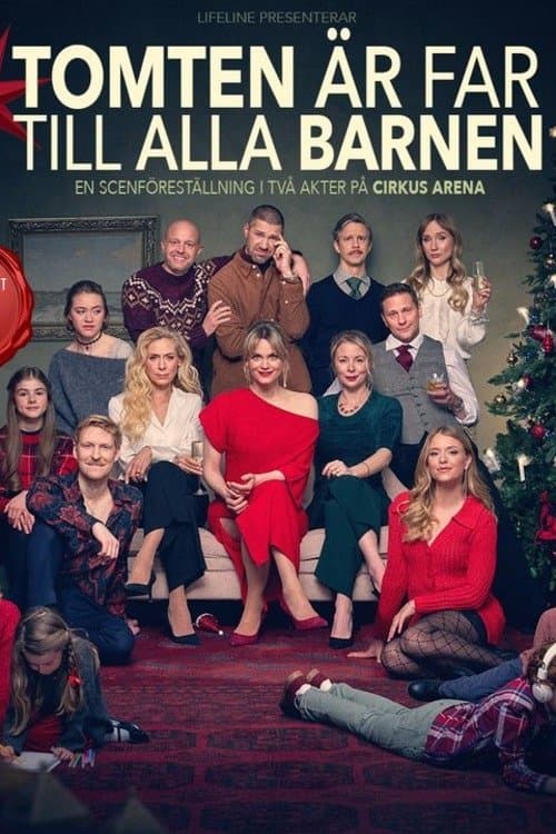 Tomten är far till alla barnenのポスター