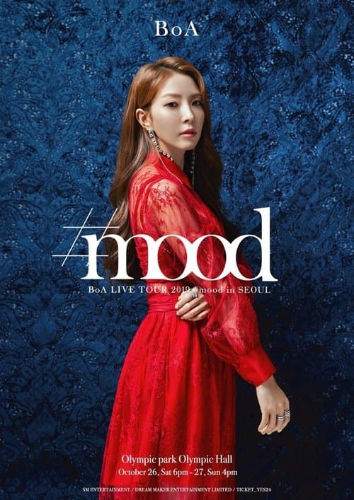 BoA LIVE TOUR 2019 #moodのポスター