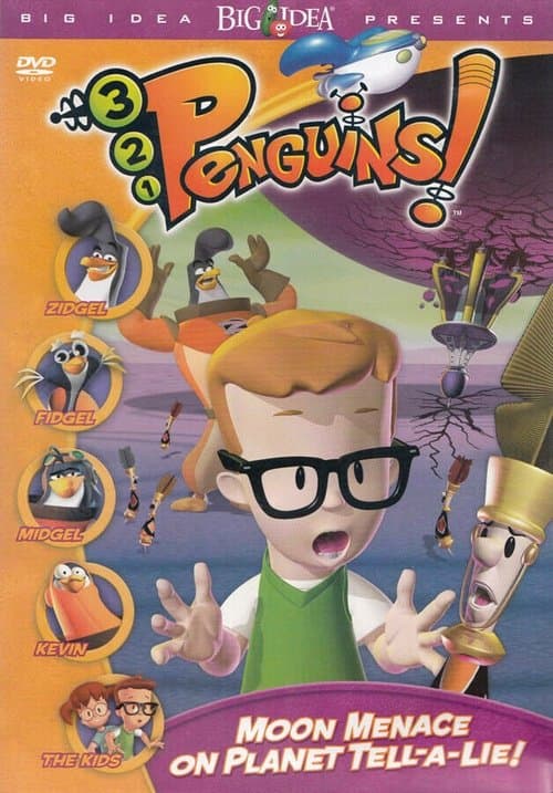 3-2-1 Penguins: Moon Menace on Planet Tell-A-Lieのポスター