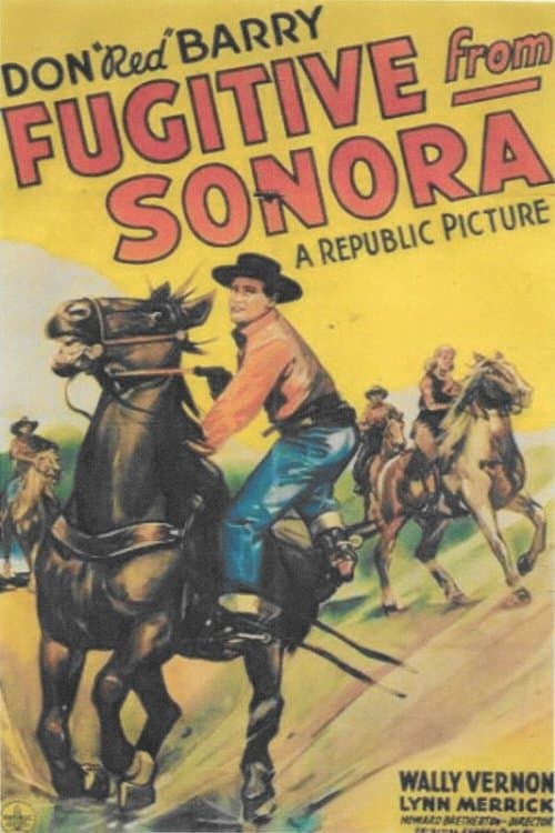 Fugitive from Sonoraのポスター