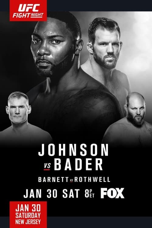 UFC on Fox 18: Johnson vs. Baderのポスター