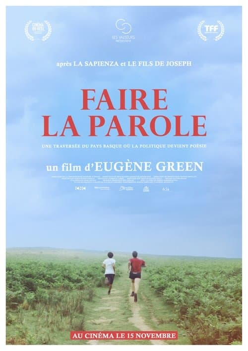 Faire la paroleのポスター