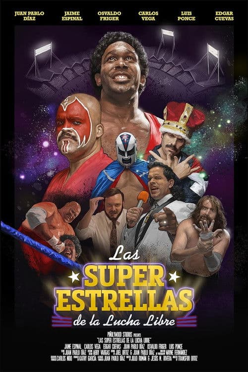 Las Super Estrellas de la Lucha Libreのポスター